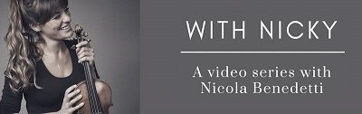 Nicola Benedetti videos come to the Charanga platform