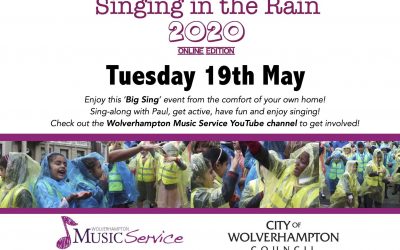 Singing In The Rain 2020 Online Edition – Yes it’s back!