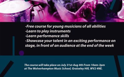 Summer Rockschool – July 31st to August 4th